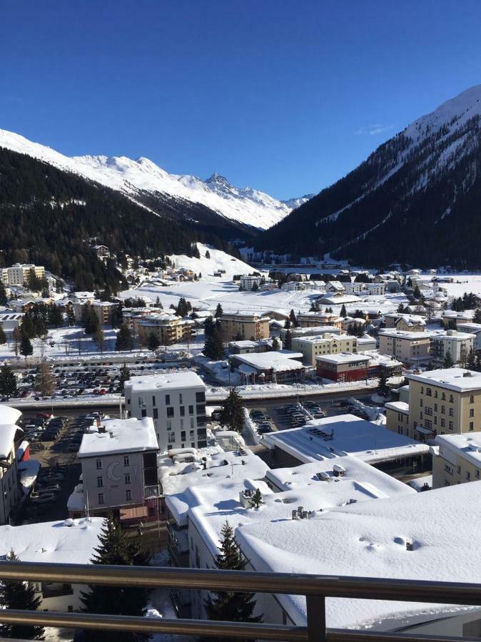 Spectacular View & Central Location In Davos Eksteriør billede